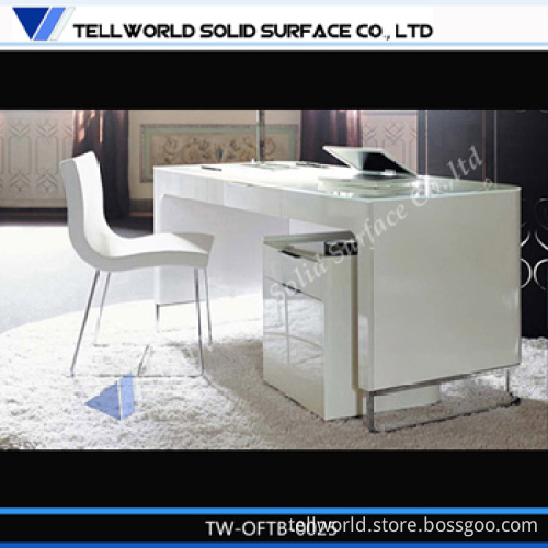 150 Kinds Design of Modern Corian Marble White Solid Surface Stylish Executive Desk